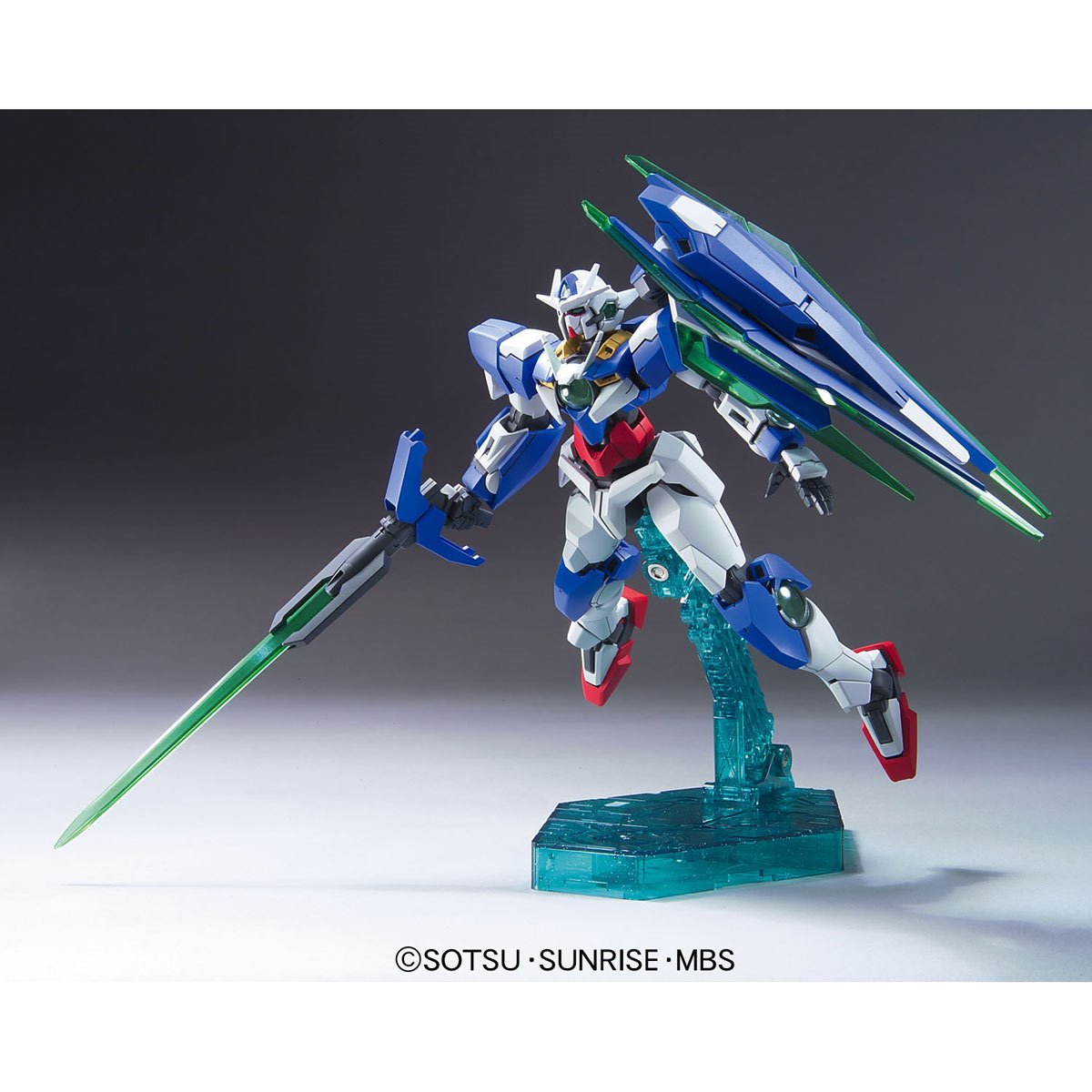 Bandai Hobby - Gundam Build Fighters Try - #49 Gundam 00 Shia QAN[T] - HGBF 1/144 Scale Model Kit