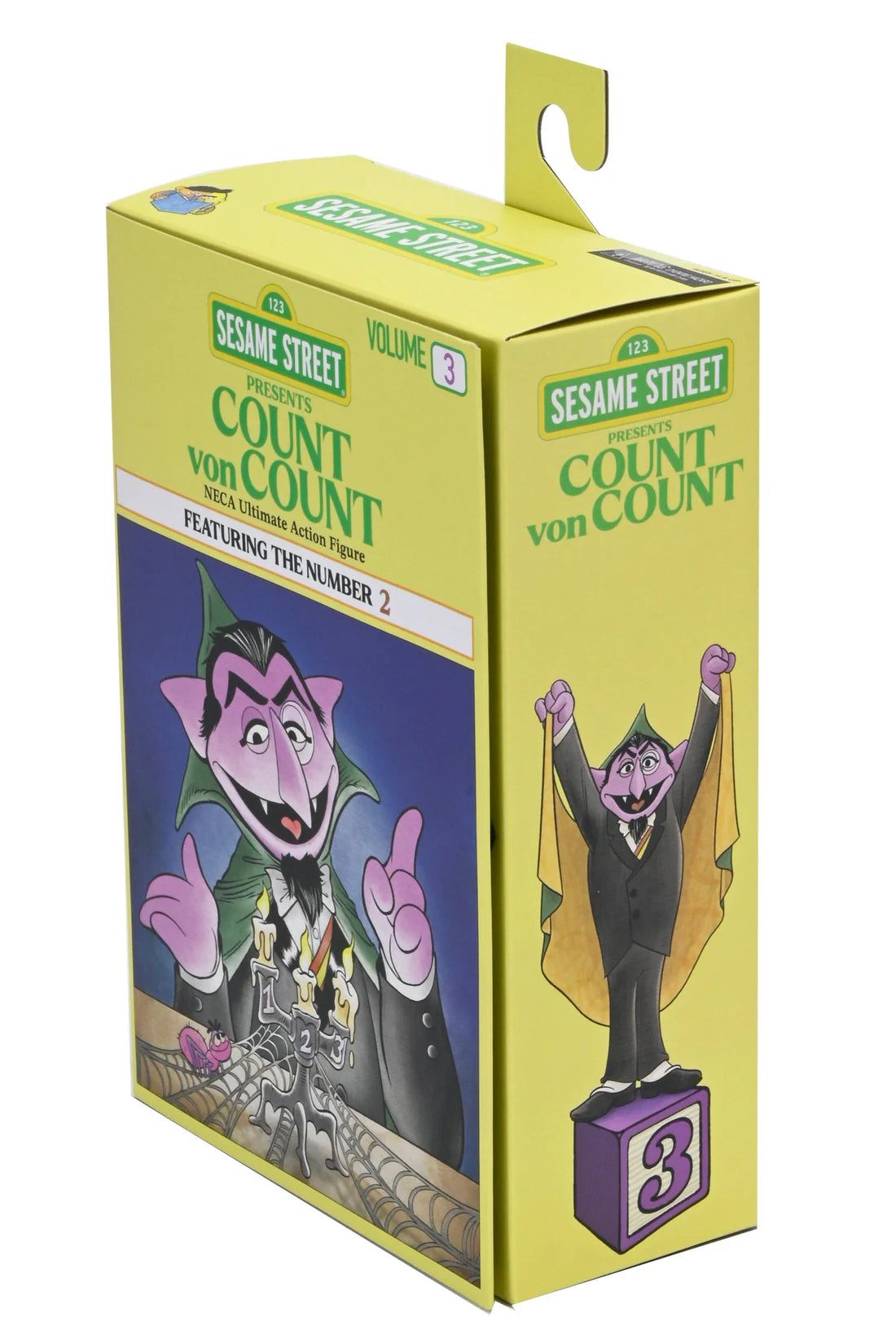 Sesame Street: Ultimate Count Von Count (Featuring the Number 2!) -  7" Action Figure - Videguy Collectibles
