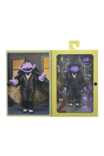 Sesame Street: Ultimate Count Von Count (Featuring the Number 2!) -  7" Action Figure - Videguy Collectibles