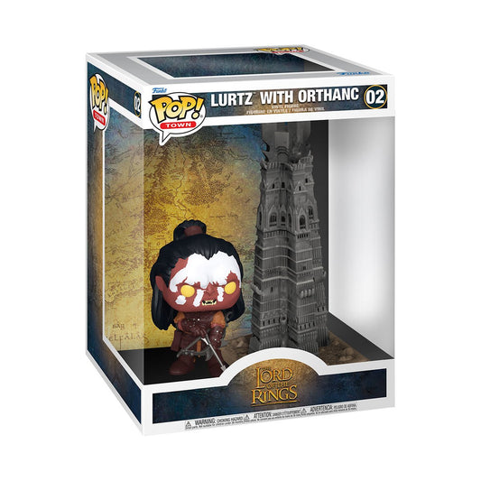 Funko Pop! Town: The Lord of the Rings - Lurtz with Orthanc #02