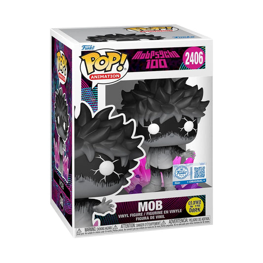 [Pre-Order] Funko POP! Anime: Mob Psycho 100 - Mob (Glow in the Dark) #2406 (Entertainment Earth Exclusive)