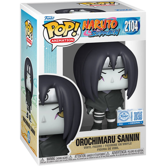 Funko POP! Animation: Naruto: Shippuden: Orochimaru Sannin #2104 (Entertainment Earth Exclusive)