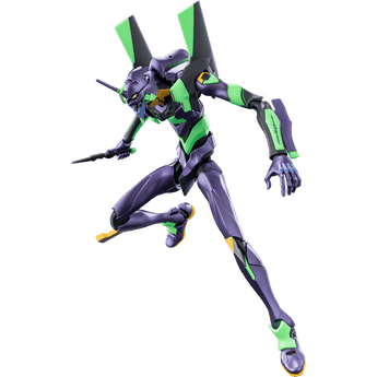 Evangelion Ultra Action Figure (Legacy Edition) EVA-01 - Blokees Model Kit - Videguy Collectibles