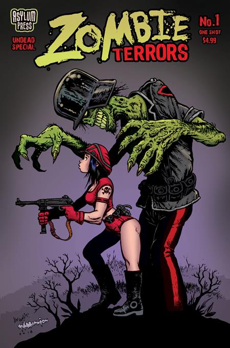 Zombie Terror #1 Undead Special (One Shot) - Cover B (Steve Manonion)
