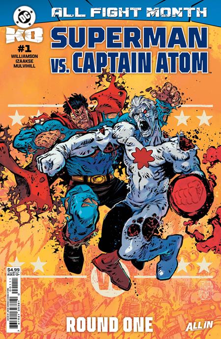 Superman vs Captain Atom (DC KO) #1 - Cover A (Jorge Corona)