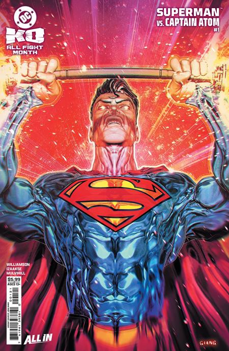 DC K.O. Superman vs Captain Atom #1 (One Shot) - Cover B (John Giang)