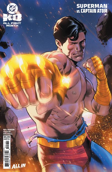 Superman vs Captain Atom (DC KO) #1 - Cover C (Luca Meyer)