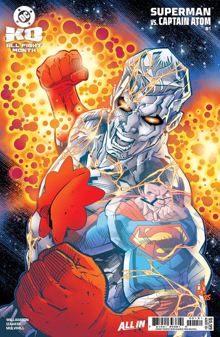 DC K.O. Superman vs Captain Atom #1 (One Shot) - Cover E (Sean Izaakse)