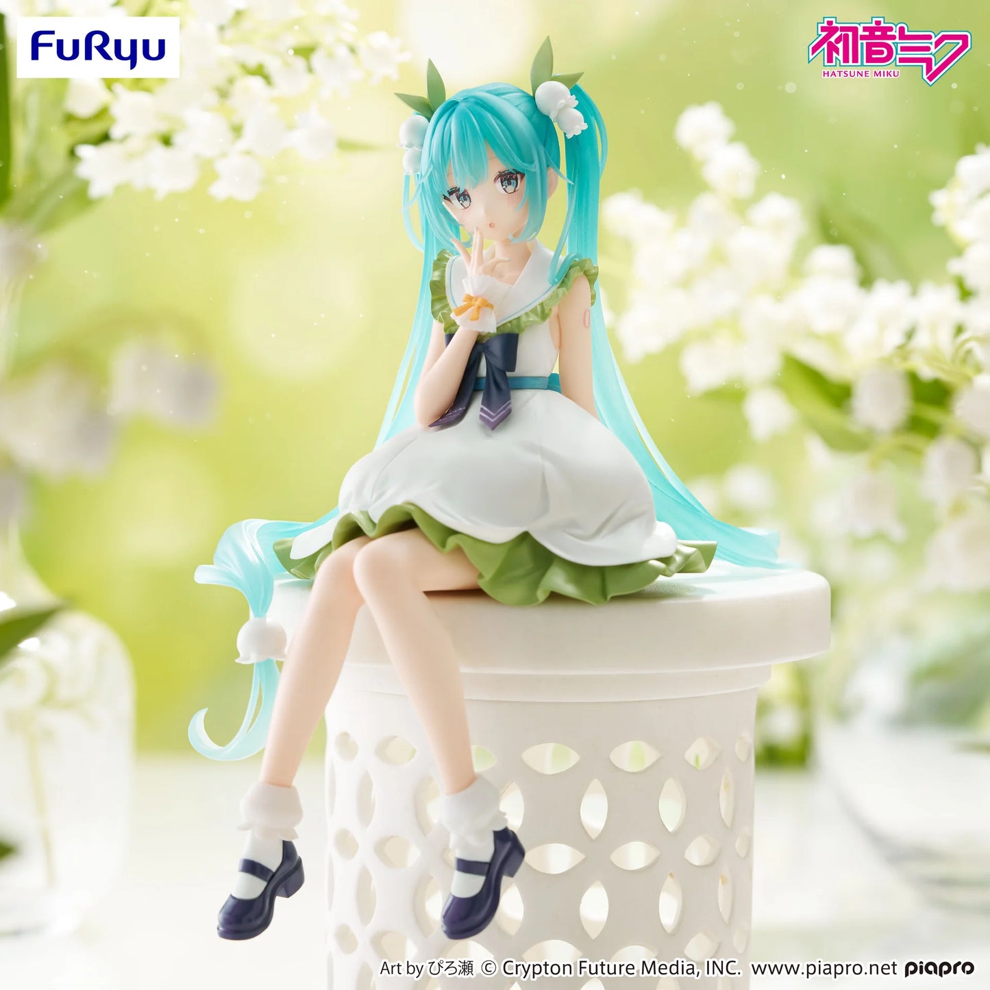 Hatsune Miku (Flower Fairy Lily of the Valley) - Noodle Stopper Figure
