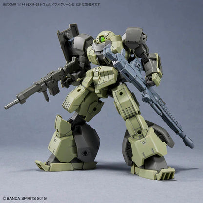 #44 bEXM-28 Revernova Green "30 MM", Bandai Hobby 30MM 1/144