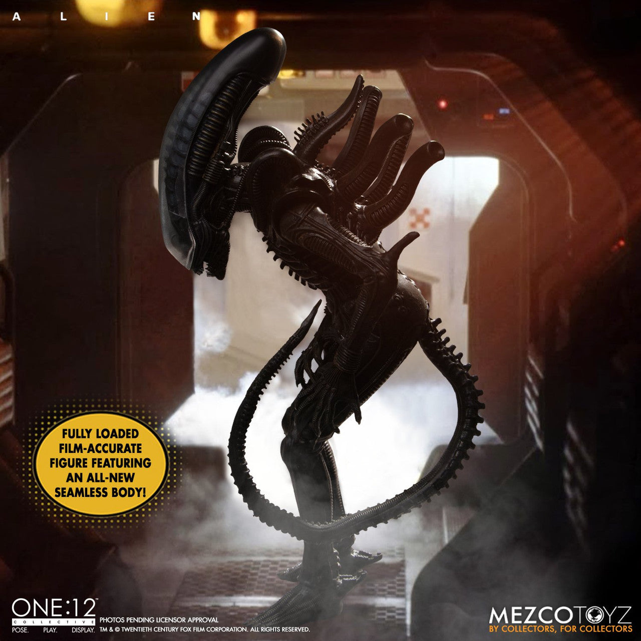 Alien: Alien One:12 Collective Action Figure by Mezco Toys