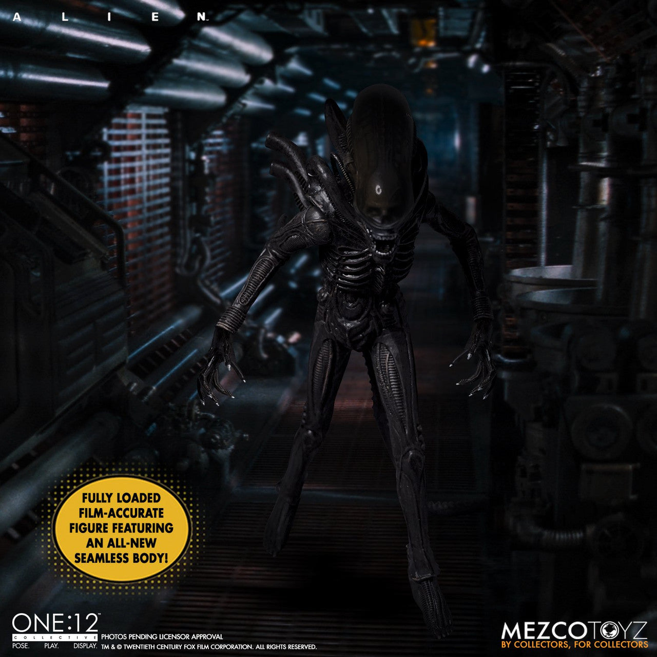 Alien: Alien One:12 Collective Action Figure by Mezco Toys