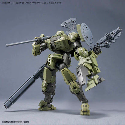 #44 bEXM-28 Revernova Green "30 MM", Bandai Hobby 30MM 1/144