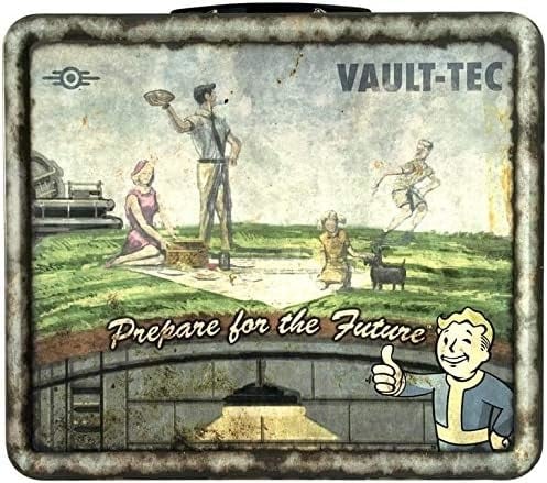 Fanwraps - Fallout - Vault-Tec Pre-Nuclear Shelter (Weathered) Tin Tote (Previews Exclusive)