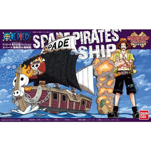 One Piece Grand Ship Collection: Spade Pirates' Ship - Model Kit