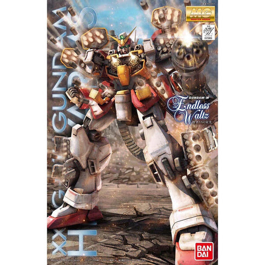 Gundam Wing Endless Waltz: XXXG-01H Gundam Heavy Arms - MG 1/100 Scale Model Kit - Videguy Collectibles
