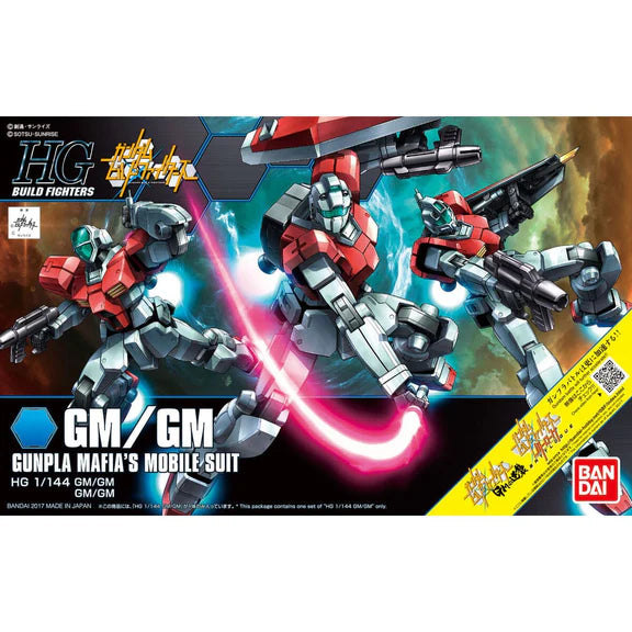 Bandai - Gundam Build Fighters - #59 GM/GM - HGBF 1/144 Scale Model Kit