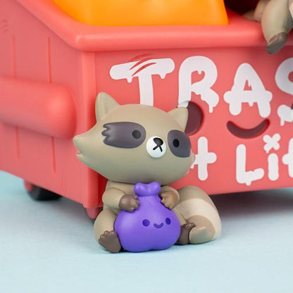 100% Soft: Trash Panda Dumpster Fire - Vinyl Figure - Videguy Collectibles