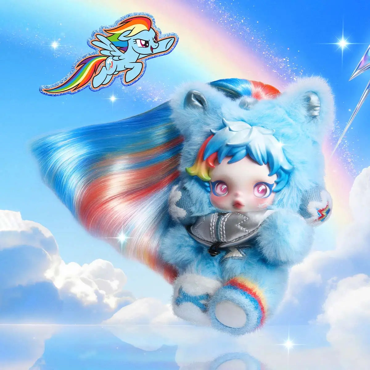 SKULLPANDA × My Little Pony Series Plush Blind Box