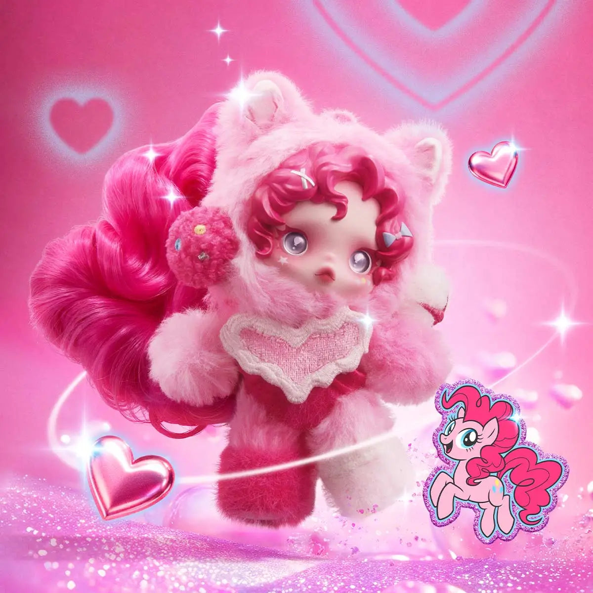SKULLPANDA × My Little Pony Series Plush Blind Box