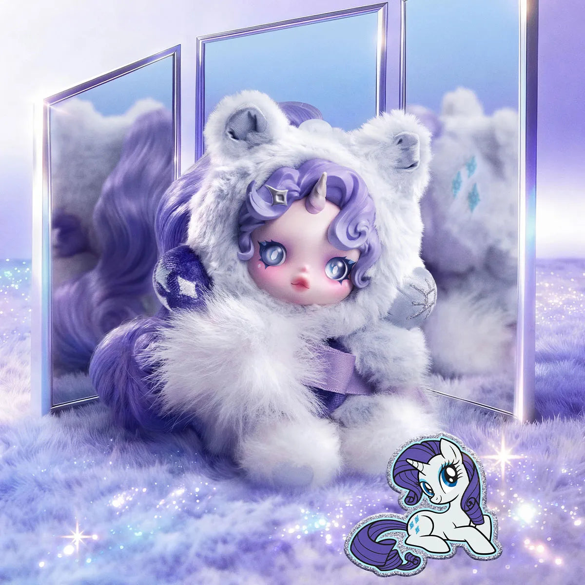 SKULLPANDA × My Little Pony Series Plush Blind Box