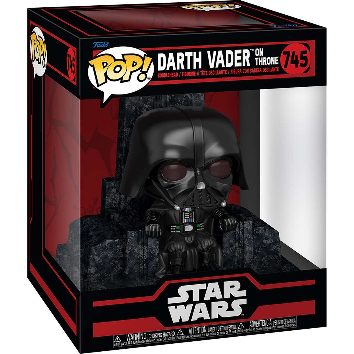 Funko POP! Star Wars: Dark Side - Darth Vader on Throne #745 (Deluxe)