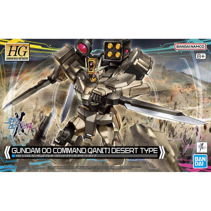 Gundam Build Metaverse: #10 Gundam 00 Command Qan[T] Desert Type - HG 1/144 Scale Model Kit