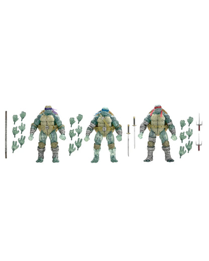 Teenage Mutant Ninja Turtles: The Last Ronin - Ghost Brothers (3 Pack) -  7" Action Figure Set - Videguy Collectibles