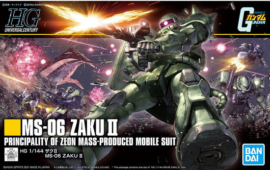 Gundam 0079: MS-06 Zaku II Revive ver. #241 - HCUC 1/144 Model Kit