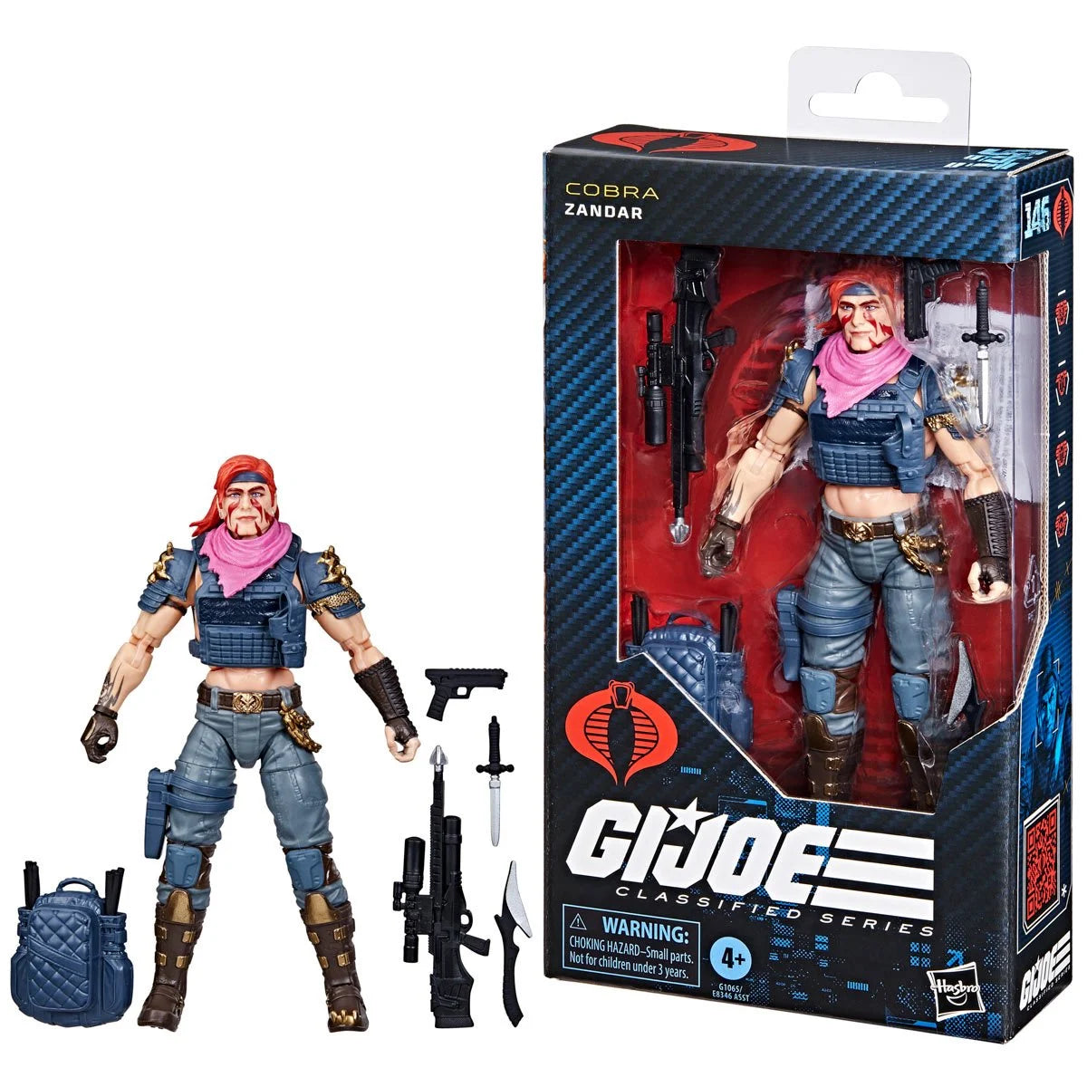 G.I. Joe Classified Series: Zandar - Action Figure