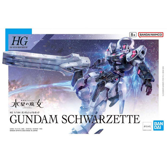 Bandai: HGTWFM 1/144 #25 Gundam Schwarzette "The Witch From Mercury"