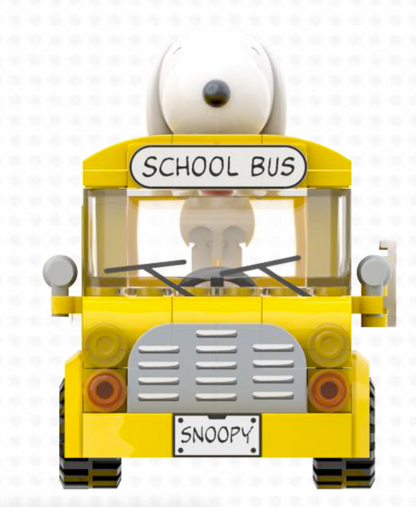 Peanuts: Snoopy School Bus - Brick Kit