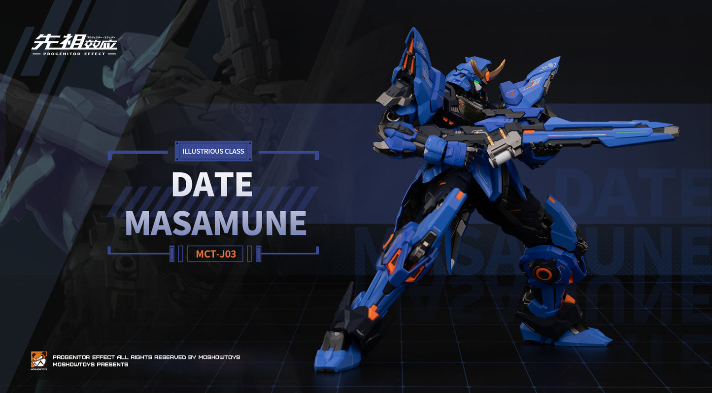 Progenitor Effect Illustrious Class: MCT-J03 Date Masamune Brahma Maru Mecha - 1/100 Scale Action Figure