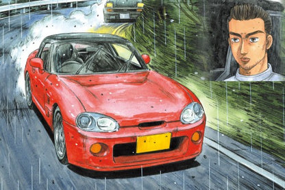 Initial D: Sakamoto EA11R Cappuccino - 1/24 Scale Model Kit