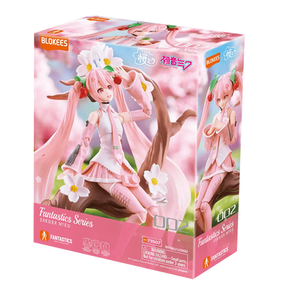 Hatsune Miku: Sakura Miku - Blokees Fantastics Series Model Kit