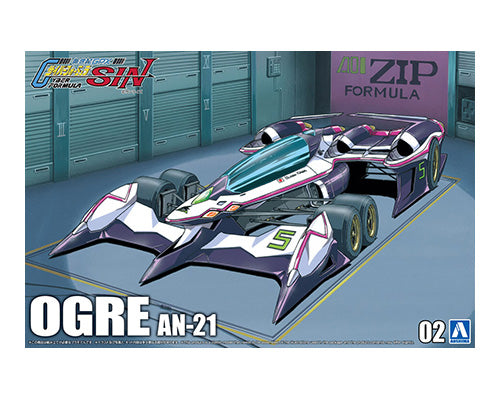 Cyber Formula: #2 Ogre AN-21 - 1/24 Model Kit
