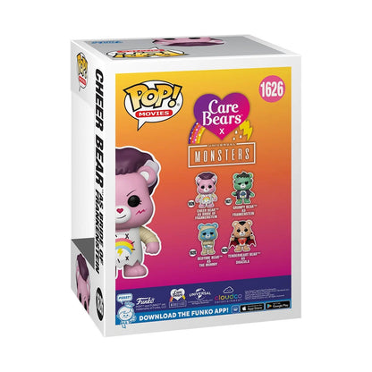 Funko POP! Movies: Universal Monsters x Care Bears - Cheer Bear as Bride of Frankenstein #1626