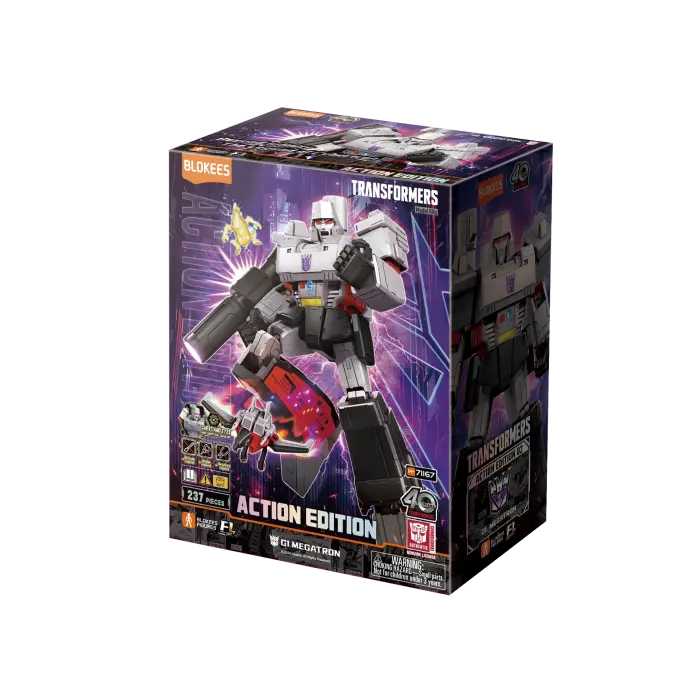 Transformers: Megatron (Action Edition) 02 - G1 - Blokees Model Kit