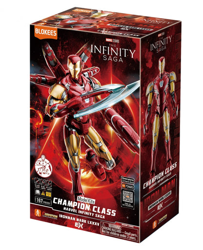 Marvel Infinity Saga: Champion Class 01-EX - Iron Man MK85 EX - Blokees Model Kit