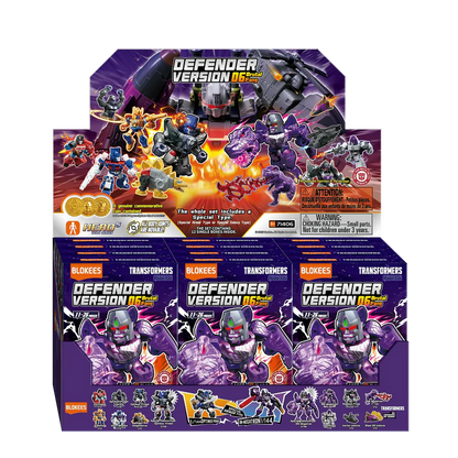 Transformers: Defender Version 06 - Brutal Fang - Blokees Blind Box - Videguy Collectibles