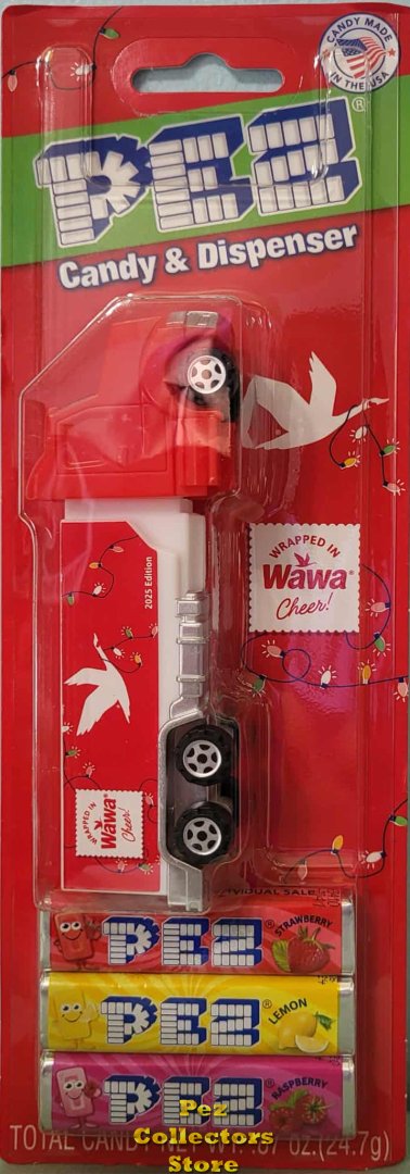 Pez: Wawa Christmas 2025 Exclusive Pez Truck