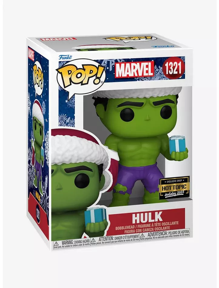 Funko POP! Marvel: Hulk #1321 (Hot Topic Holiday 2023)