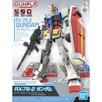 Mobile Suit Gundam - RX-78-2 Gundam - 1/144 Entry Grade Model Kit