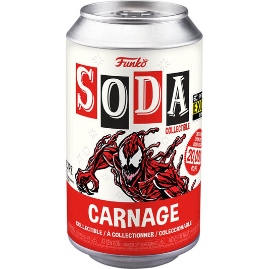 Funko Vinyl SODA: Marvel - Carnage with Chase (Sealed Case of 6)