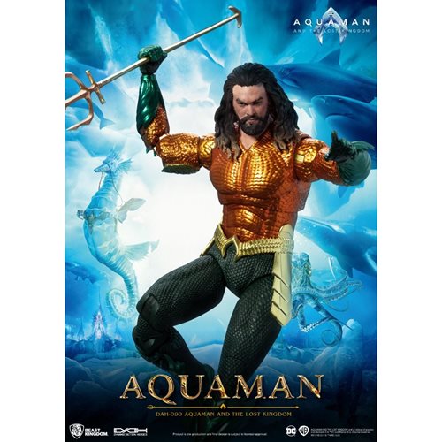 (PRE-ORDER) Beast Kingdom: Aquaman Lost Kingdom - Aquaman Dynamic 8-ction Action Figure