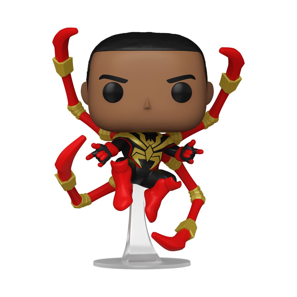 Funko POP! Marvel: Spider-Man - Miles Morales Iron Spider #1448 (Chase Bundle Available)