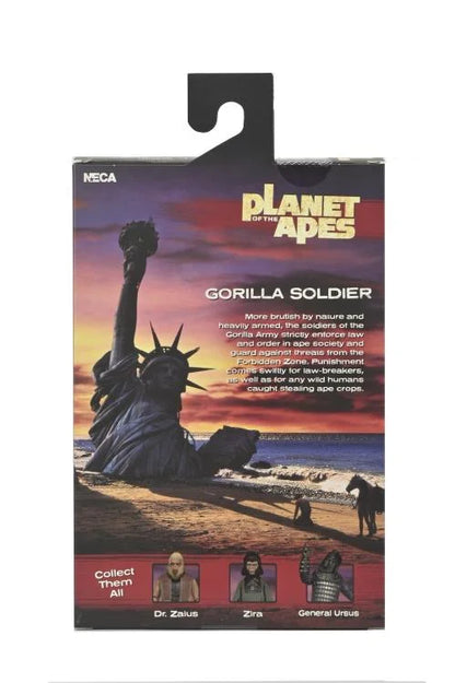 Planet of the Apes: Classic Series - Gorilla Soldier - 7 inch Action Figure - Videguy Collectibles