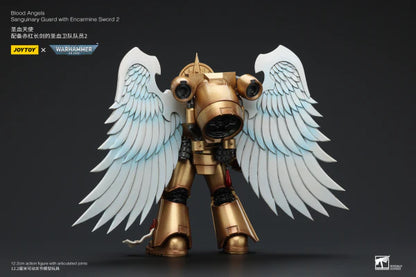 Warhammer 40,000: Blood Angels - Sanguinary Guard with Encarmine Sword 2 - 1/18 Scale Action Figure