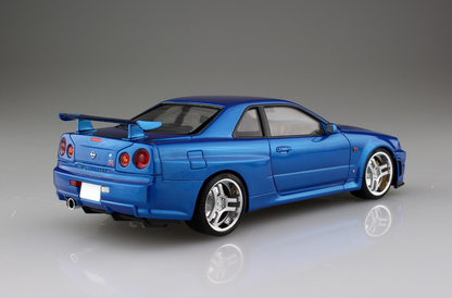 Initial D HOSINO KOZO BNR34 Skyline GT-R - 1/24 Model Kit