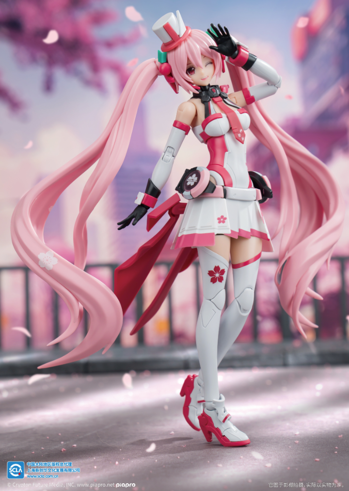 Soskill x Hatsune Miku: Sakura Miku - Plastic Model Kit